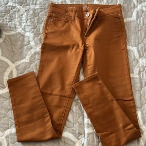St.John’s Bay Skinny Stretch jeans color golden mustard size 2
